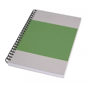 SIGEL Quicknote Impulse Green Notizbuch A5 Blanko, Grün/Grau Softcover, 160 Seiten SN800
