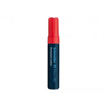 Schneider Maxx 280 Permanentmarker Rot Keilspitze 4-12 mm 128002