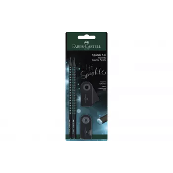 Faber-Castell Midnight Ocean Pencil Set B, Schwarz/Blau 118295