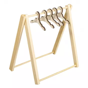 Rayher Gnome Mini Wäscheständer, Natural, 1 Set 46814505
