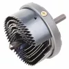 wolfcraft Multi-Lochsäge Ø 25-65 mm, 6 Sägeblätter, Schnitttiefe 23 mm (2165000)