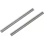 Wolfcraft 2 Wendemesser für Hobel 82 mm HSS, 2er-Pack (4113000)