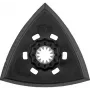 Wolfcraft 4247000 Delta-Schleifplatte, 93 mm, Klettverschluss, 1 Stück