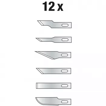 kwb Ersatzklingen für Cuttermesser 30 Stk. (023730)