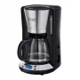 Russell Hobbs Victory Filterkaffeemaschine 24030-56, 1,25 L, 1000 W, Silber/Schwarz