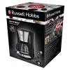 Russell Hobbs Victory Filterkaffeemaschine 24030-56, 1,25 L, 1000 W, Silber/Schwarz