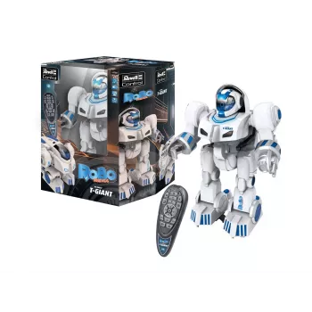 Revell Control T-Giant RC Roboter - 2,4 GHz, Schaumstoffscheiben-Schütze, LED-Effekte, Weiß/Grau/Orange 24700