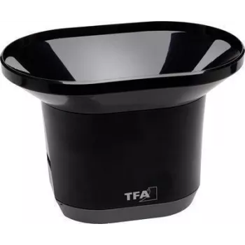 TFA Dostmann 30.3233.01 Funk-Regensensor, 433 MHz, 0-300 mm/h, 0,1 mm Auflösung, Weiß