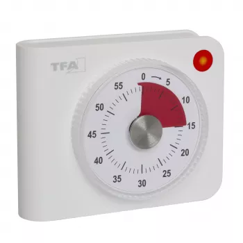 TFA Dostmann Digitaler Küchentimer Weiß 38.2058.02