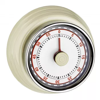 TFA Dostmann 38.1037.09 Mechanischer Küchentimer, 60 Minuten, Beige