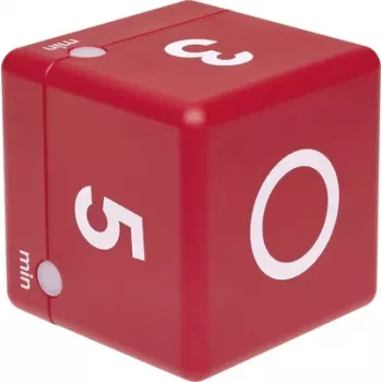 TFA Dostmann Timer Cube Digitaler Timer Rot (38.2039.05)