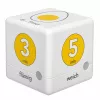 TFA Dostmann Cube Timer Digitaler Eieruhr, Weiß/Gelb (38.2041.07)