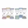 TFA Dostmann 18.6012.30 Sauna-Sanduhr, 15 Minuten, Naturholzrahmen, Weißer Sand, wandmontierbar, 360° drehbar