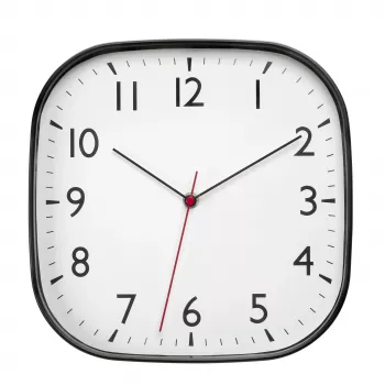 TFA Dostmann Wanduhr Schwarz 60.3076.01