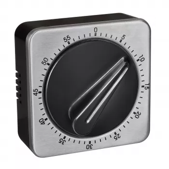 TFA Dostmann Mechanische Küchenuhr Schwarz 38.1043.01