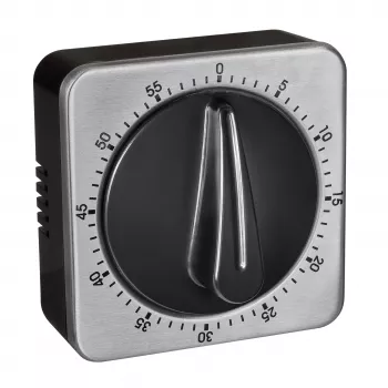 TFA Dostmann Mechanische Küchenuhr Schwarz 38.1043.01