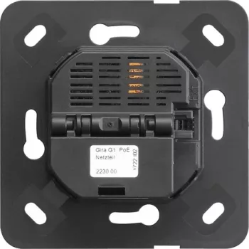 Gira PoE Netzteil G1, 15,4 W, DIN-Schiene, 100-240 V AC zu 48-57 V DC, IEEE 802.3af 223000