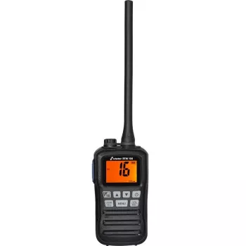 Stabo 01145 Handheld Marine VHF-Funkgerät mit NOAA-Wetterkanälen, 3/1 W, IPX7