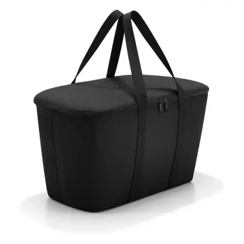reisenthel coolerbag 20L schwarze isolierte Kühltasche 44,5x25x24,5cm (UH7003)