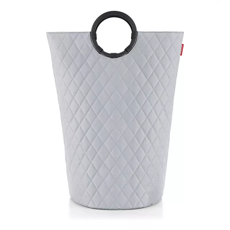 reisenthel loophome L Aufbewahrungskorb, Grau, 25 L, faltbar, Aluminiumgriffe VT7062