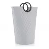 reisenthel loophome L Aufbewahrungskorb, Grau, 25 L, faltbar, Aluminiumgriffe VT7062