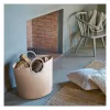 reisenthel loophome S Aufbewahrungskorb - Twist Coffee - Aluminiumgriffe - 12 L - Rund VR6043
