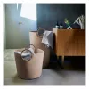 reisenthel loophome S Aufbewahrungskorb - Twist Coffee - Aluminiumgriffe - 12 L - Rund VR6043
