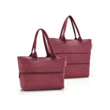 Reisenthel shopper e1 Einkaufstasche Twist Maroon 12L RJ3104