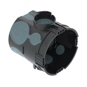 OBO Bettermann 2003708 winddichte Geräteanschlussdose, 60 mm Durchmesser, 66 mm Tiefe, lichtgrau, 25er-Pack