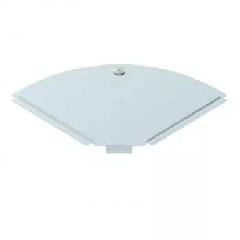 OBO BETTERMANN RBD 90 200 DD Abdeckung für 90°-Bogen, 200 mm Breite 6036954