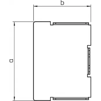 OBO Bettermann Vertr Endkappe LKM E30030RW (6249410)