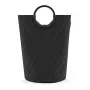 Reisenthel loophome M Aufbewahrungskorb – Schwarz, Aluminiumrahmen, Polyester, 15 L, zusammenklappbar VS7071