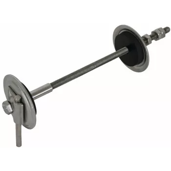 DEHN 478430 Erdungswanddurchführung, verstellbar 300-500 mm, Edelstahl