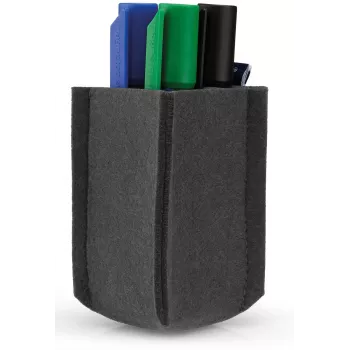 magnetoplan magnetoTray kleiner Stiftehalter, grauer Filz, 100% recyceltes PET, magnetisch 1227601