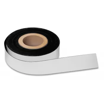MAGNETOPLAN HOLTZ magnetoplan Magnetband, PVC, Weiß, 35 mm x 30 m, 0,6 mm dick, zum Beschriften von Planungstafeln (51053335)