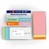 MAGNETOPLAN HOLTZ Kommunikationskarten rechteckig 200 x 100 mm sortierte Farben (Pink, Grün, Gelb, Weiß, Blau, Orange) - 250 Karten 112501510