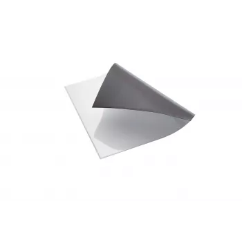 Magnetoplan Magnetische Hülle A4, selbstklebende magnetische Klarsichthülle mit vollflächiger Dauermagnetisierung (1120100)