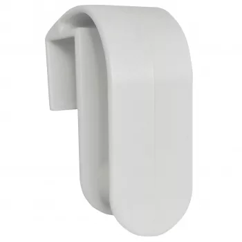 MAGNETOPLAN HOLTZ Weißer Flipchart-Halter für Universaltafeln, Moderationswände, Whiteboards, Raumteiler, Kommunikationswände, Präsentationswände (11112200)