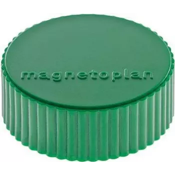 MAGNETOPLAN HOLTZ Discofix Runder Magnet Magnum, Grün, Vollkern-Ferrit, Haftkraft 2,0 kg 1660005