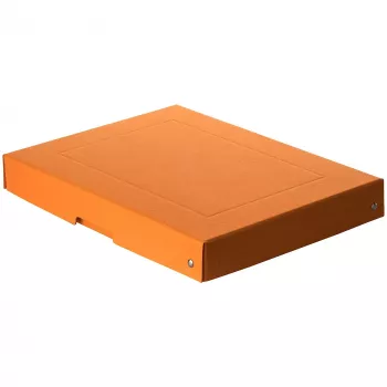 FALKEN PURE Aufbewahrungsbox 500 Blatt Pastellorange 24,0 x 32,0 x 4,0 cm 22001832000F