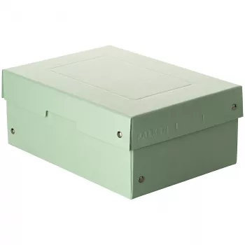 FALKEN PURE Aufbewahrungsbox 1250 Blatt Pastellgrün 18 x 25 x 10 cm 22001920000F