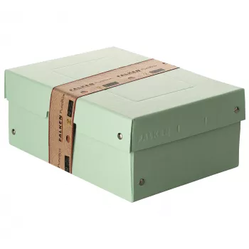 FALKEN PURE Aufbewahrungsbox 1250 Blatt Pastellgrün 18 x 25 x 10 cm 22001920000F