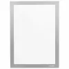 Magnetoplan Info Frame magnetofix DIN A3 Silber, aufklappbarer doppelseitiger selbstklebender Rahmen 1132032
