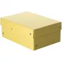 FALKEN PURE Aufbewahrungsbox 1250 Blatt Pastellgelb 18,0 x 25,0 x 10,0 cm, 1 Stk. 22001944000F