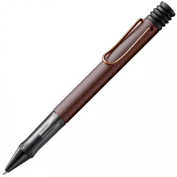 LAMY Lx Kugelschreiber Braun Gold Zierring Schwarze Tinte 1234047
