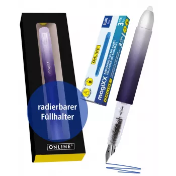 ONLINE magiXX Lavender Füllfederhalter, Mittlere Feder (M), Lila 70198