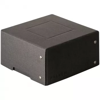 FALKEN PURE 150x150mm Aufbewahrungsbox 1050 Blatt Schwarz 16,0 x 16,0 x 8,5 cm, 1 Stk. (22001744000F)
