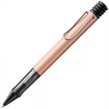 LAMY Lx Kugelschreiber Roségold mit blauer Tinte und Aluminium-Etui 1231632