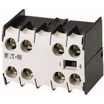 Eaton 40DILE RMQ-Titan Leuchtmelder-Aktor, schwarzer Frontring, weiße Linse, 22,5 mm, IP66/IP67/IP69K 010304