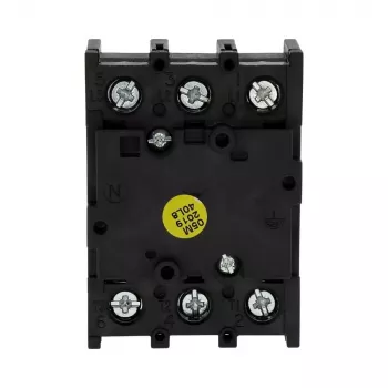 Eaton P1-25/E 3-poliger Hauptschalter-Trennschalter, 25 A, IP65, Schwarz/Weiß 038724
